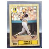 1987 Barry Bonds Rookie Baseball Card #320