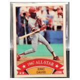 1988 Eric Davis Baseball Card #15/18