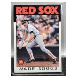 1986 Wade Boggs Baseball Card