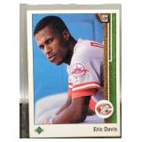 1989 Eric Davis Baseball Card #410