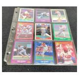 1988-89 Score St. Louis Cardinals Cards