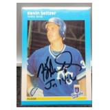1987 Kevin Seitzer Baseball Card U-108