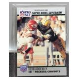 1990 Packers/Cowboys Superbowl Card