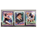 3- Chicago Bears Football Cards