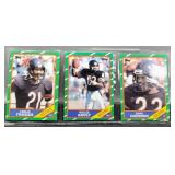 1986 Chicago Bears Football Cards