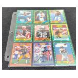 1986 & 1989 Football Cards