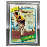 1980 Rollie Fingers Baseball Card, #651