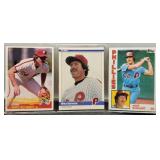 3- Mike Schmidt Baseball Cards
