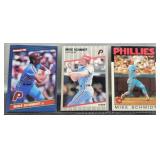 3- Mike Schmidt Baseball Cards