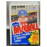 1989 Sealed Baseball Cards - 1 Big Pac