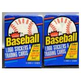 2- 1988 Baseball Card Packs - Sealed