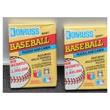 2- 1991 Baseball Card Packs- Sealed