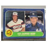 1986 300 Career Wins Baseball Card