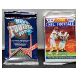2- 1991 Football Wax Packs , sealed