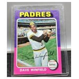 1975 Dave Winfield Baseball Card