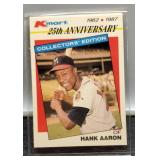 K Mart 25th Anniversary Hank Aaron Card