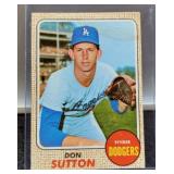 1968 Don Sutton Baseball Card
