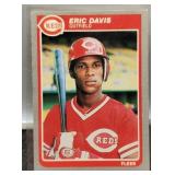 1985 Eric Davis Rookie Baseball Card #533