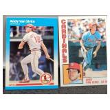 2 - Andy Van Slyke Baseball Cards