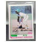 1982 Rickey Henderson Baseball Card