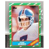 1986 John Elway Football Card, #112