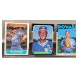 3- Bret Saberhagen Baseball Cards