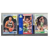 3- NBA Basketball Cards