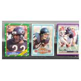 3- Chicago Bears Football Cards