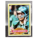 1980 Ron Jaworski Football Card