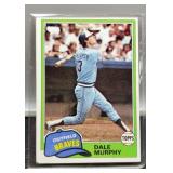 1981 Dale Murphy Baseball Card