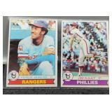 2- 1979 Baseball Cards