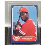 1986 Eric Davis Baseball Card #175
