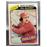 1980 Mike Schmidt Baseball Card #270