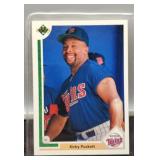 1991 Kirby Puckett Baseball Card