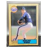 1987 Nolan Ryan Baseball Card,