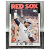 1986 Jim Rice Baseball Card, 320