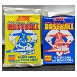 1989 & 1990 Baseball Card Packs -Sealed