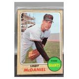 1968 Lindy McDaniel Baseball Card #545