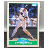 1989 Don Mattingly Baseball Card, #100