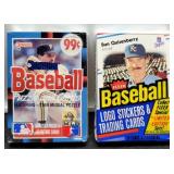 2- SealedPacks of Baseball Cards