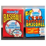 1990 & 1991 Baseball Card Pacs