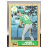 1987 Mark McGwire Rookie Baseball Card #366