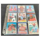 Willie McGee Baseball Cards Early 80