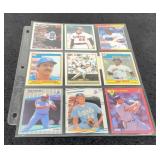 Topps & Donruss Baseball Cards