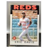 1986 Eric Davis Baseball Card #28