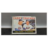 1964 Casey Teaches Baseball Card