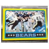 1986 "Payton In Motion" Football Card