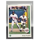1989 Kirby Puckett Baseball Card #376