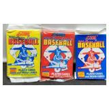 1988,89,90 Score Baseball Card Pacs