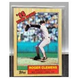 1987 Roger Clemens Baseball Card, #1